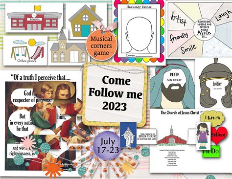 2023 Primary Packets for Younger & Older Children (The 5th Sunday Lesson Options are below). . Free lds primary lesson helps 2023